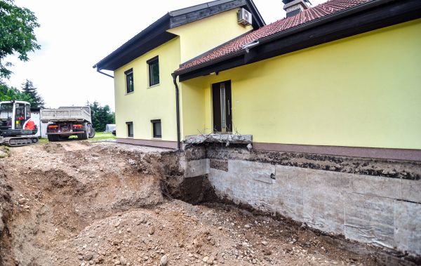 Concrete Settlement Repair in Stafford