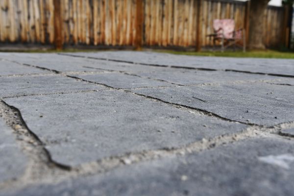 Sunken Patio Repair in Stafford